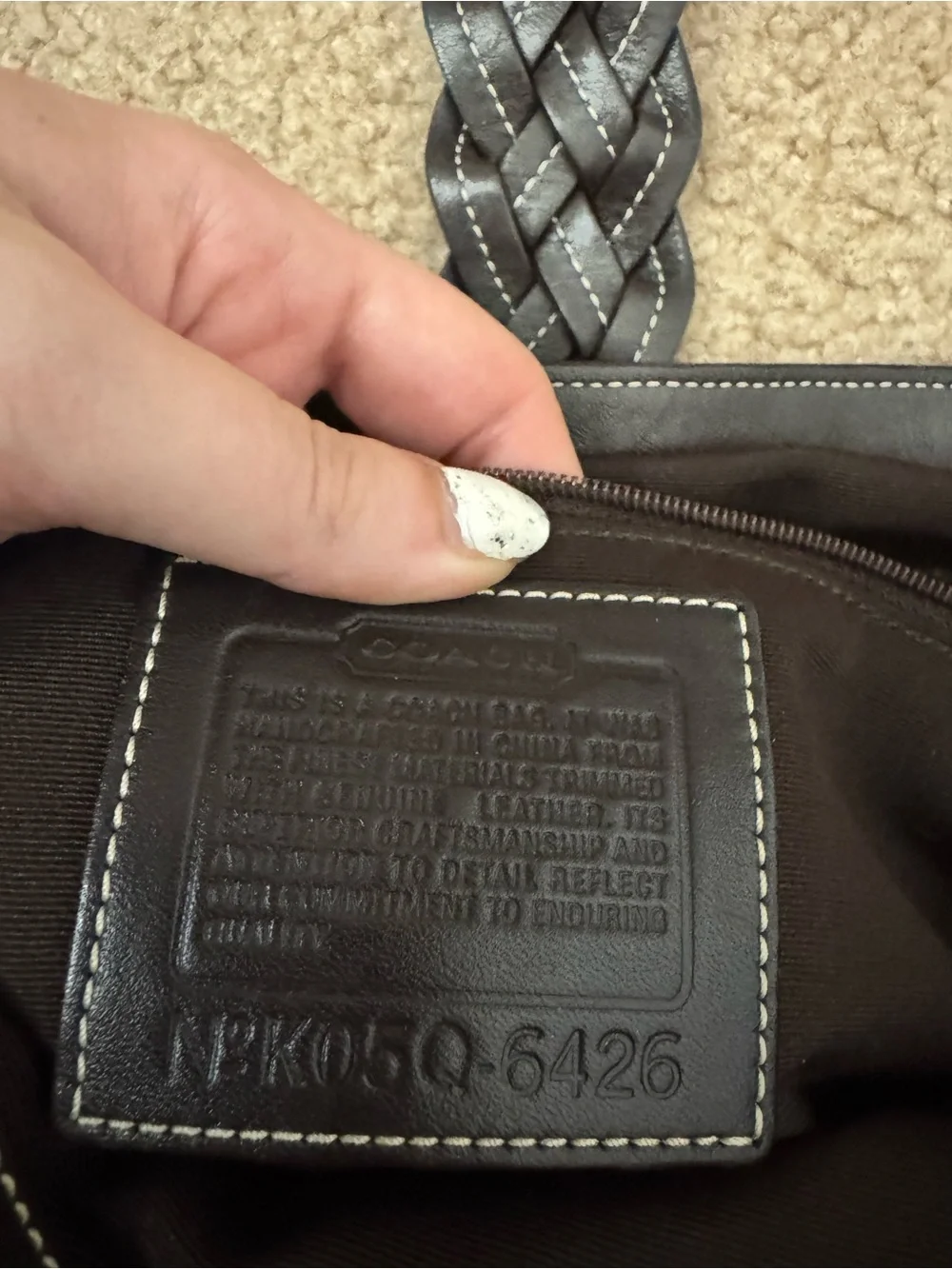 Coach Suede SoHo Hobo Bag